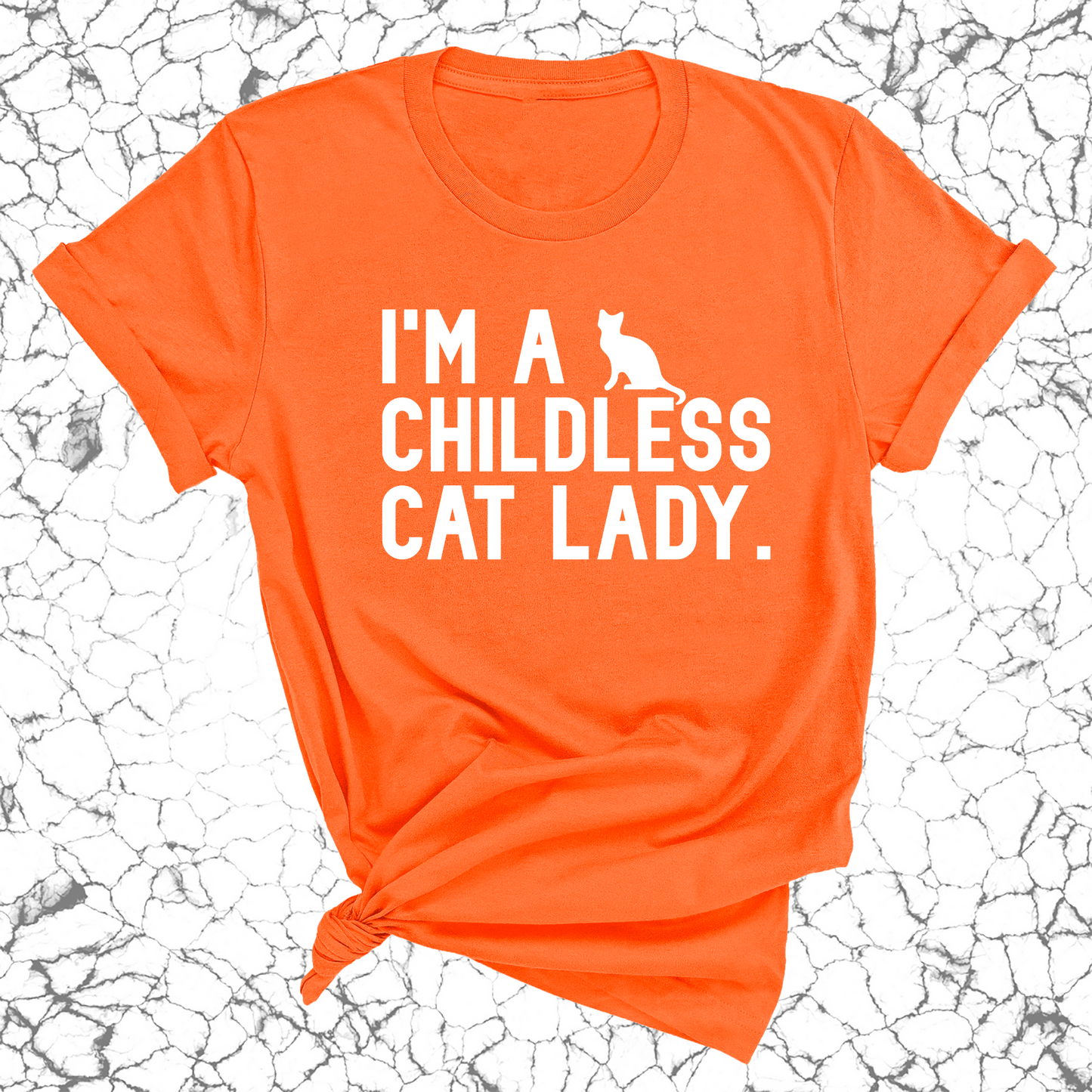 I'm a Childless Cat Lady Unisex Tee-ENJEN DESIGN