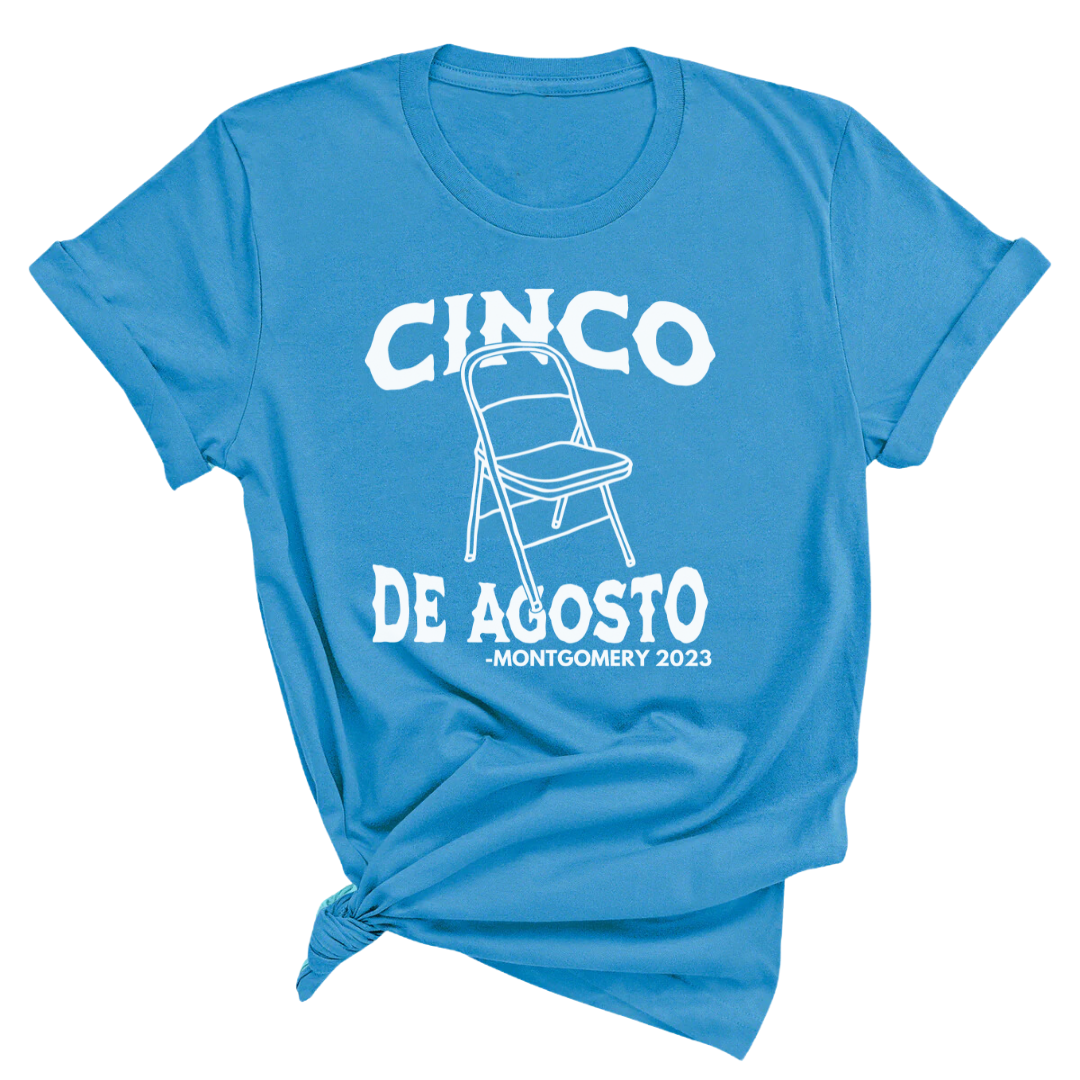 Cinco de Agosto Unisex Tee-ENJEN DESIGN