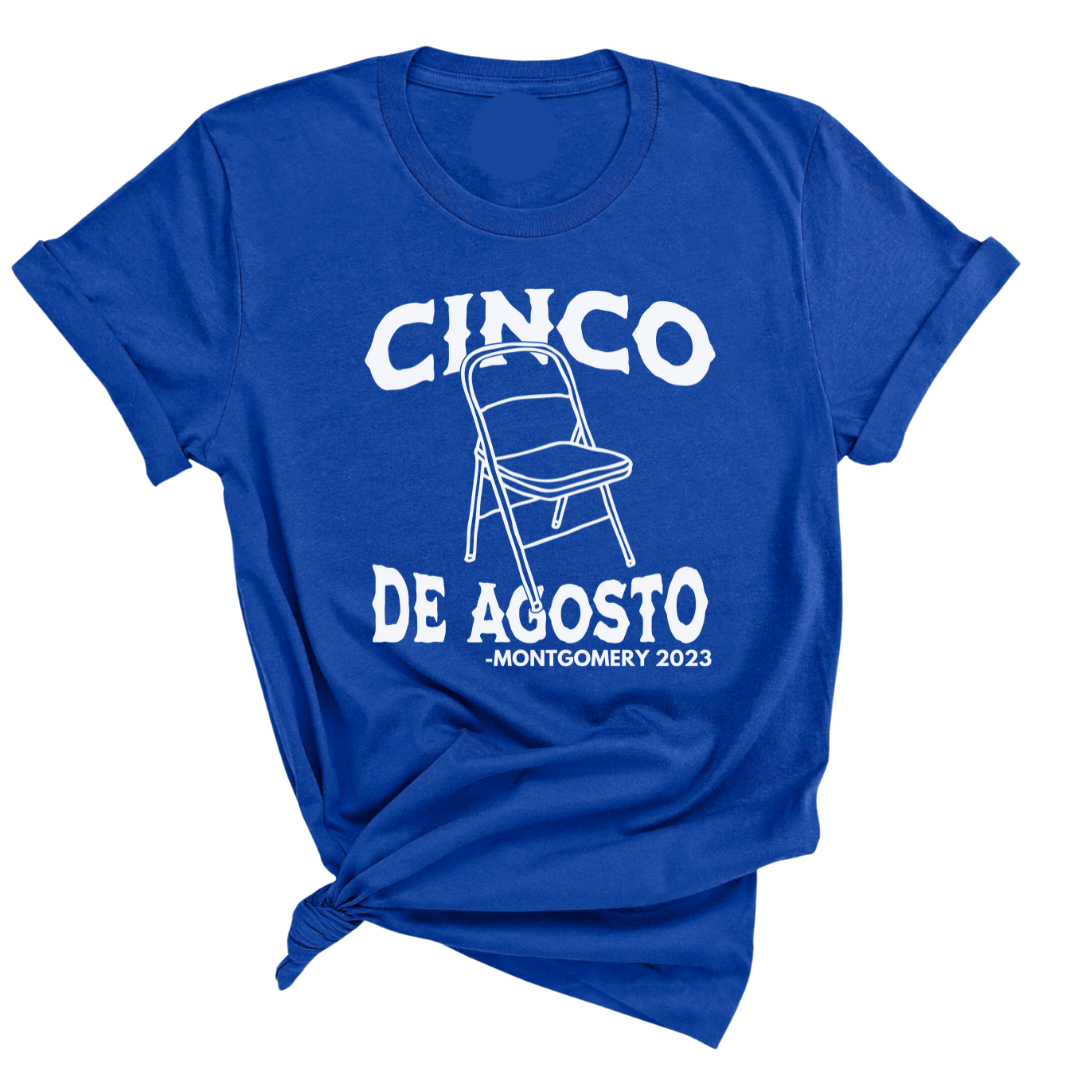 Cinco de Agosto Unisex Tee-ENJEN DESIGN